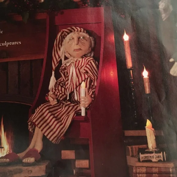 Joe Spencer Gathered Traditions Ebenezer Scrooge Doll - Picture 2 of 7